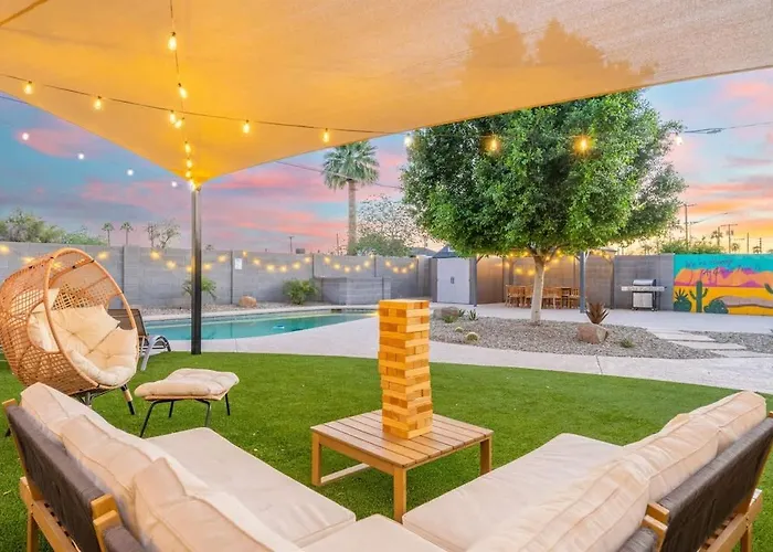 5br Heated Pool Bbq And Covered Patio - Dt Phx Holiday home *