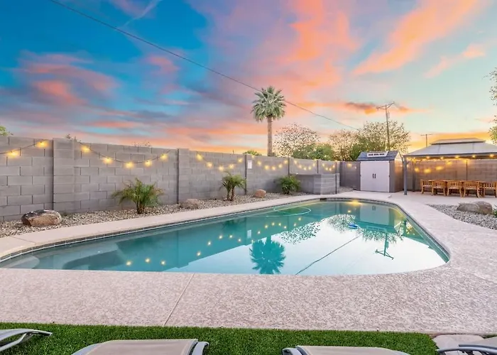 Holiday home 5br Heated Pool Bbq And Covered Patio - Dt Phx Phoenix